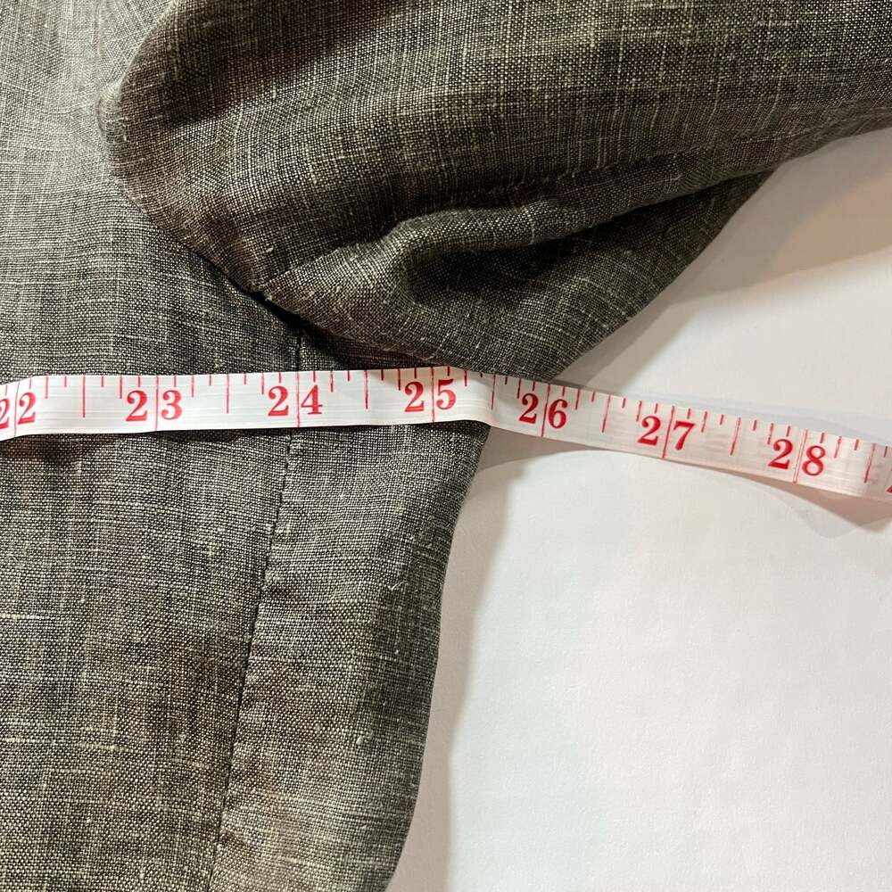 Alfani Men's 100% Linen Two-Button Blazer Jacket Size XL, Brown/Grey Txture - Picture 7 of 11